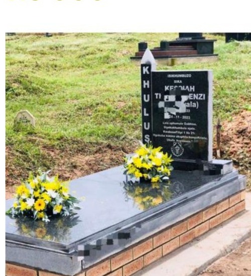 Nkanyezi Tombstones K07 design