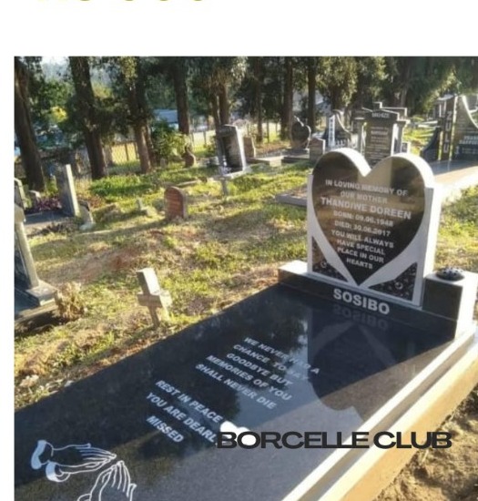Nkanyezi Tombstones K08 design
