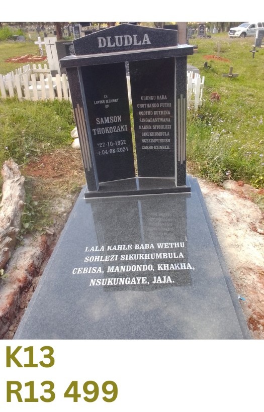 Nkanyezi Tombstones K13 design